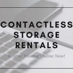 Contactless Storage Rentals in Carlisle PA