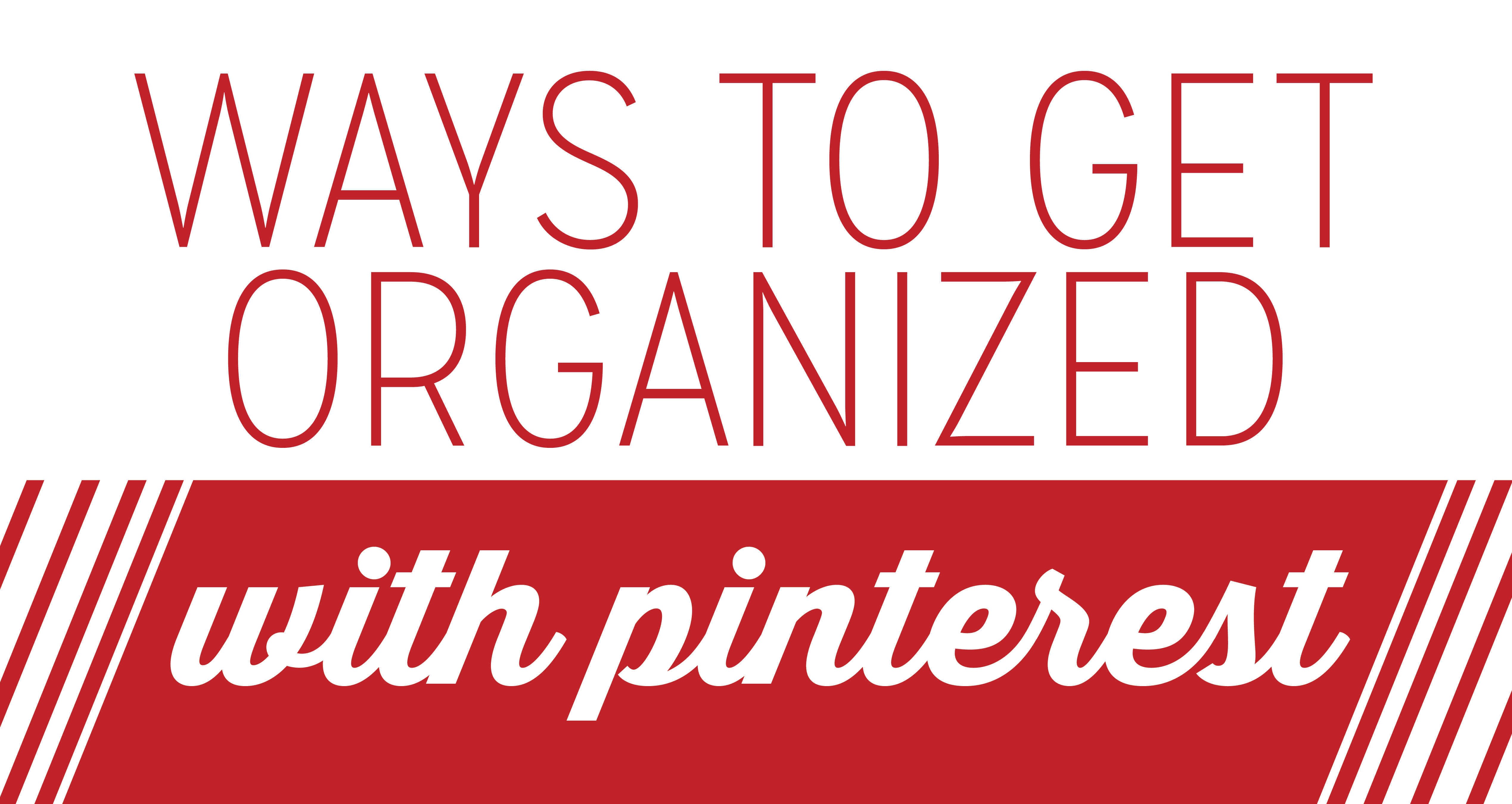 Kick out the clutter with Pinterest